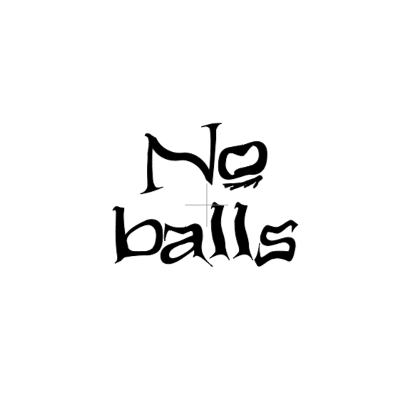 No balls